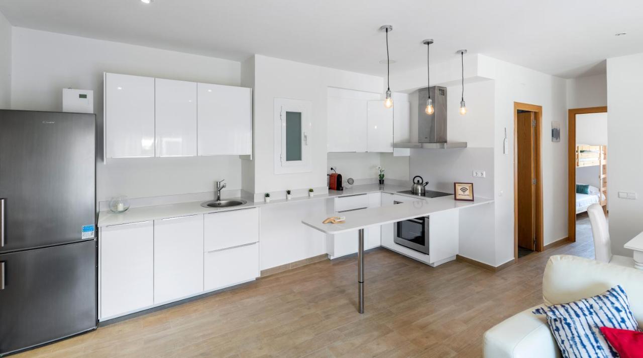 Maka beach apartment v Castelldefels Bagian luar foto