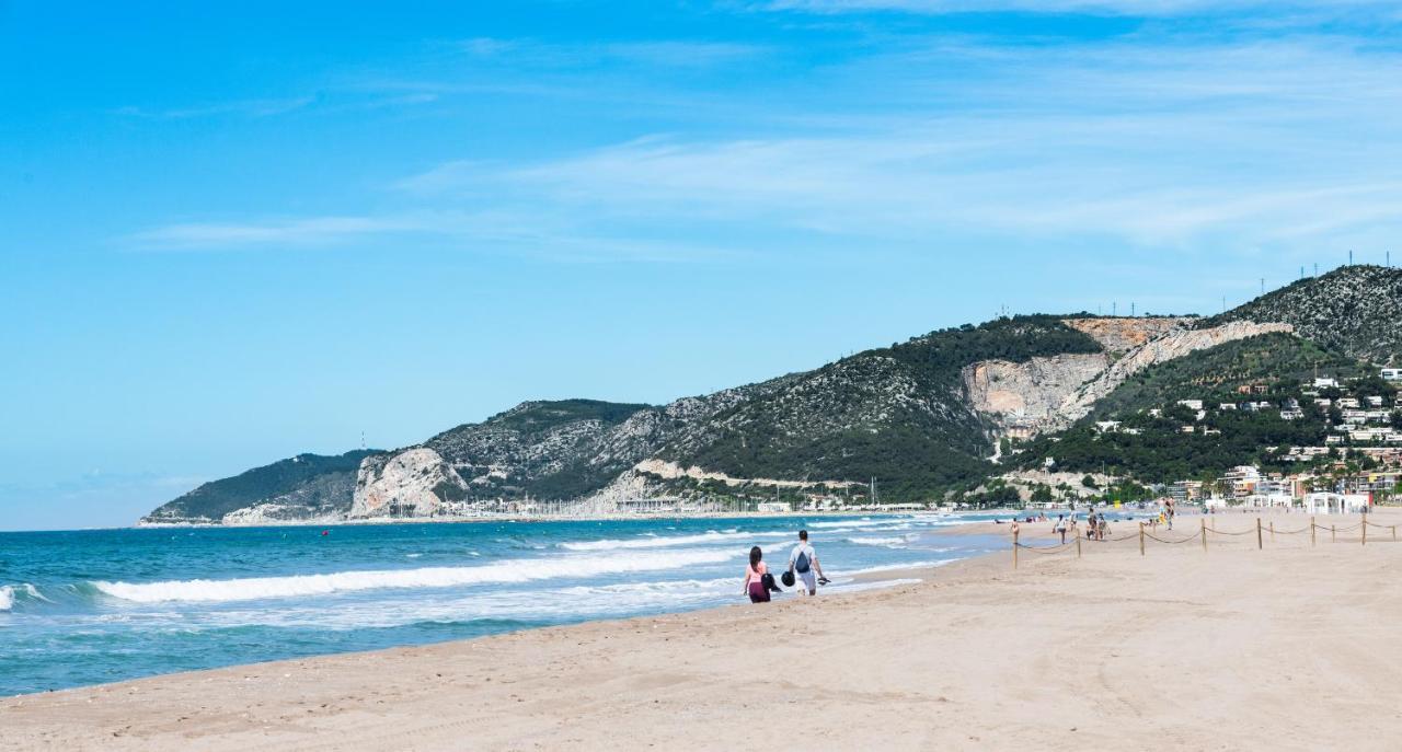 Maka beach apartment v Castelldefels Bagian luar foto